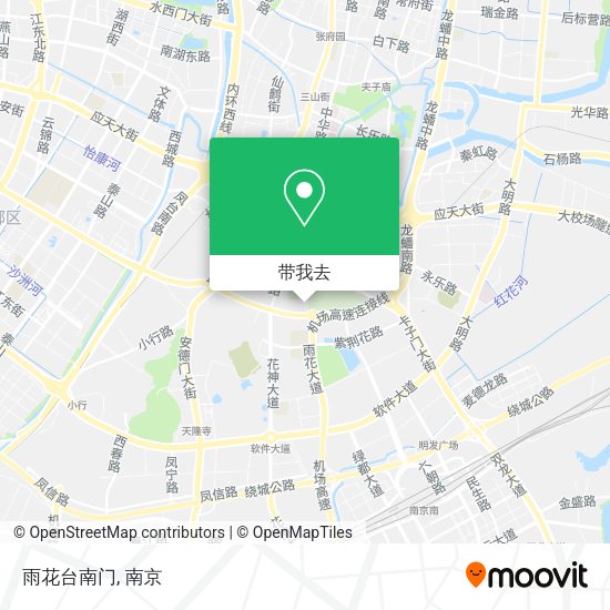 雨花台南门地图