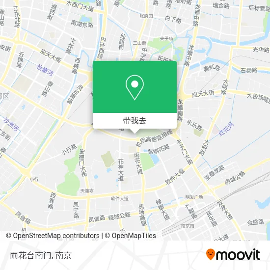 雨花台南门地图