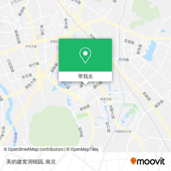 美的建发润锦园地图