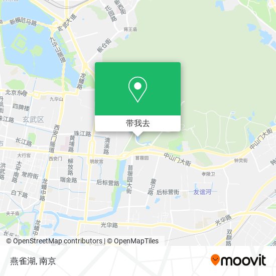 燕雀湖地图