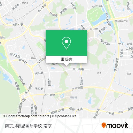 南京贝赛思国际学校地图