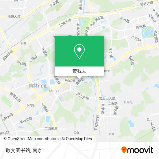 敬文图书馆地图