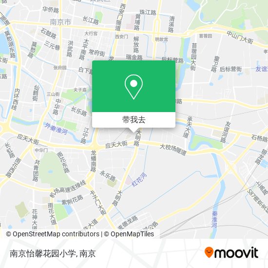 南京怡馨花园小学地图