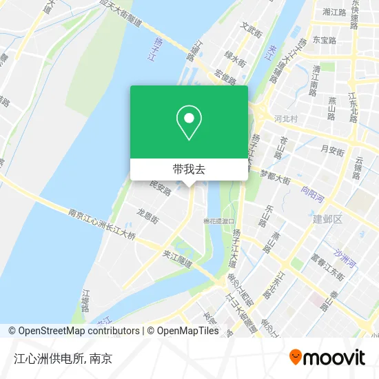 江心洲供电所地图