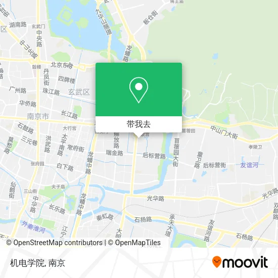机电学院地图