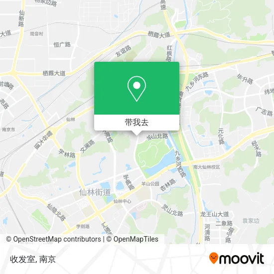 收发室地图