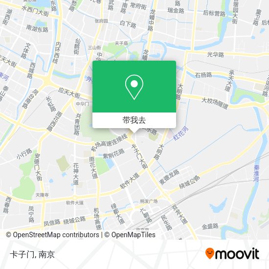 卡子门地图