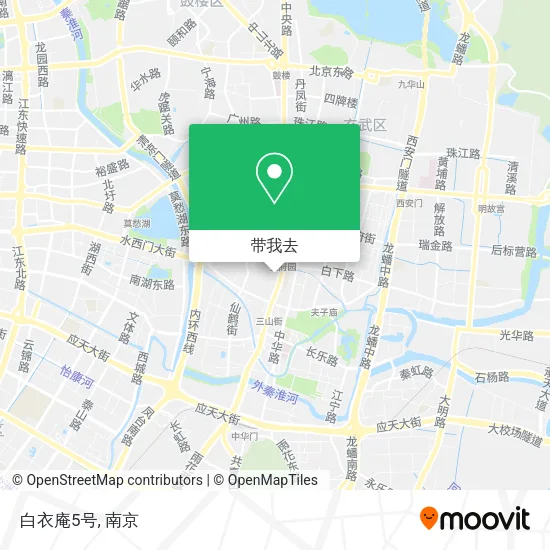 白衣庵5号地图