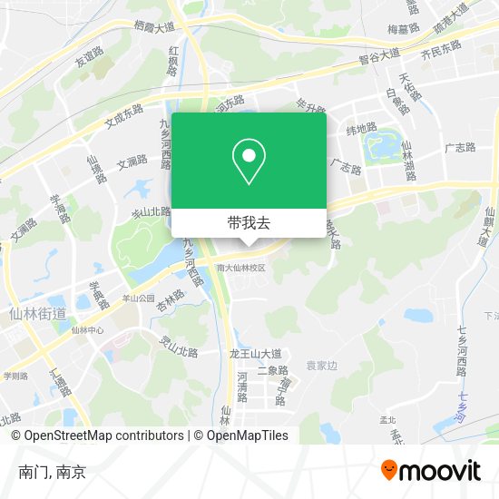 南门地图