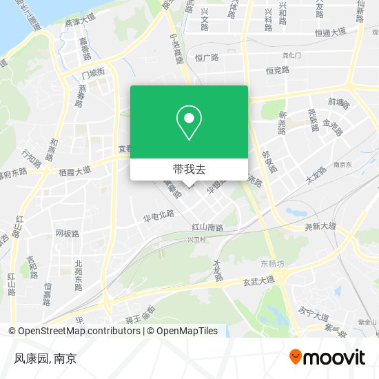 凤康园地图