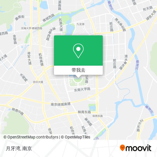 月牙湾地图