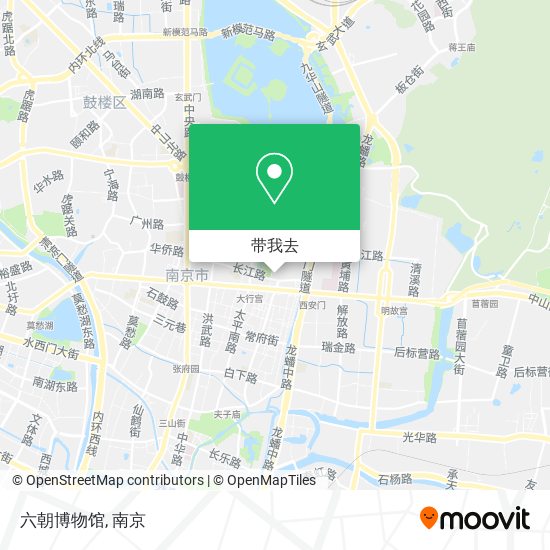 六朝博物馆地图