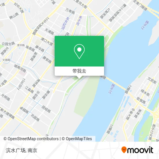 滨水广场地图