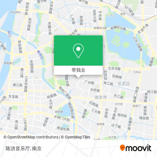 陈洪音乐厅地图