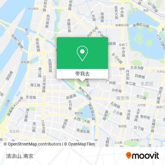 清凉山地图