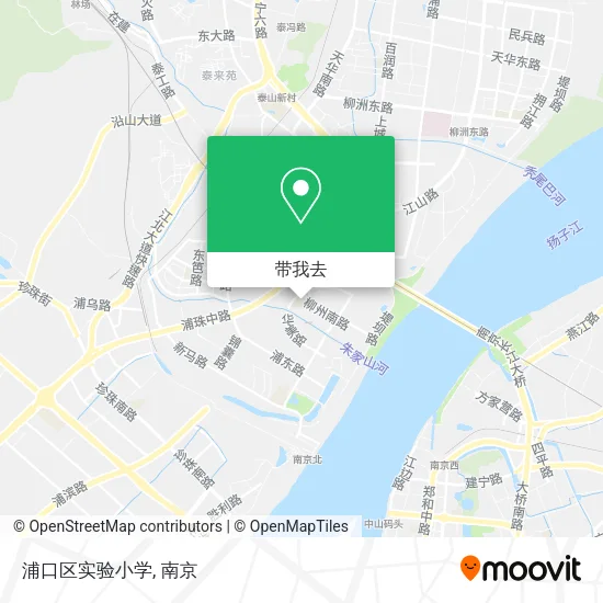 浦口区实验小学地图