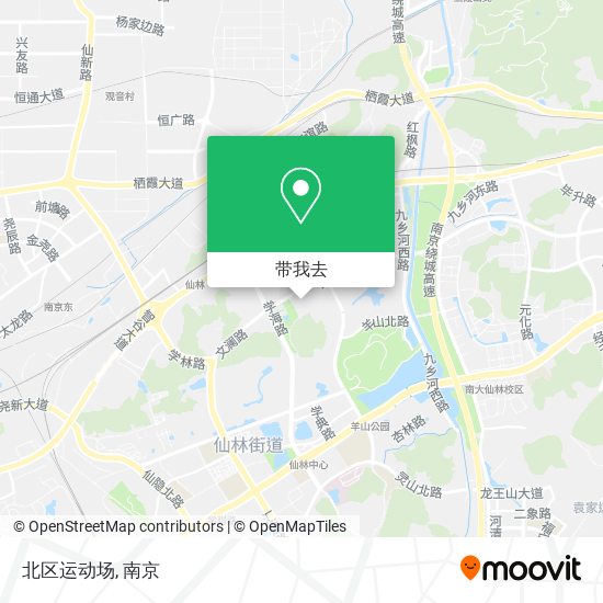 北区运动场地图
