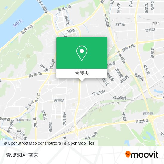 壹城东区地图
