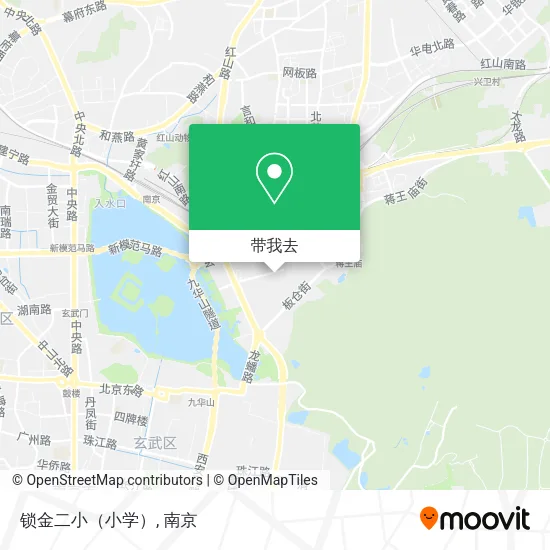 锁金二小（小学）地图