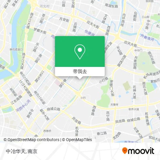 中冶华天地图