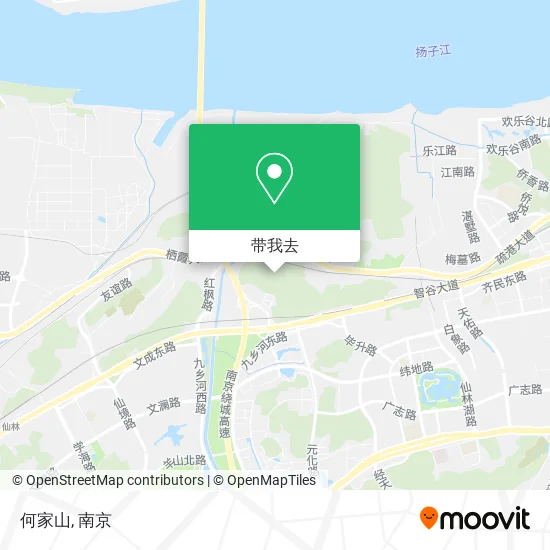 何家山地图