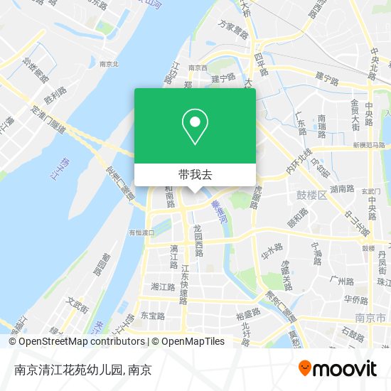 南京清江花苑幼儿园地图