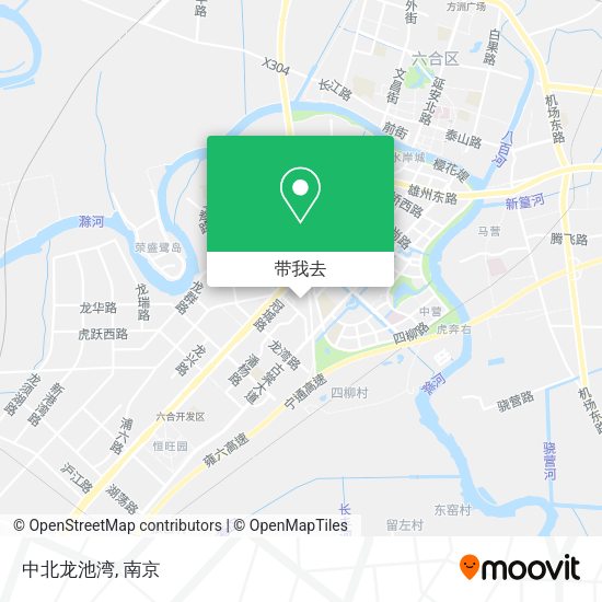 中北龙池湾地图