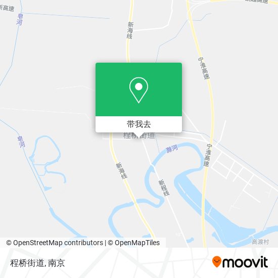 程桥街道地图