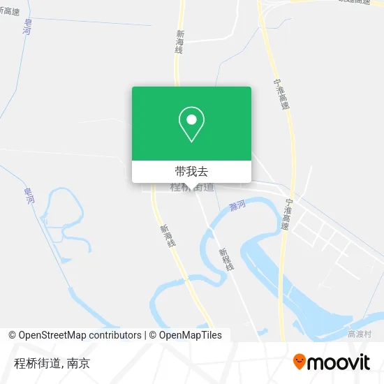程桥街道地图