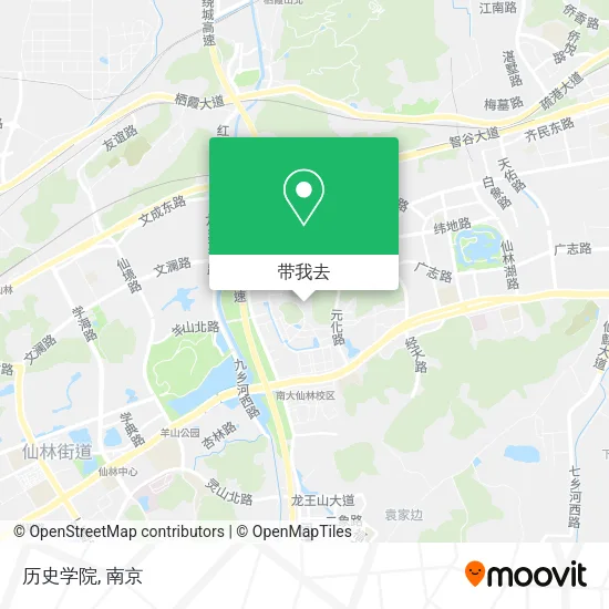 历史学院地图