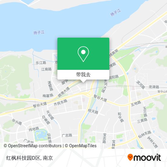 红枫科技园D区地图