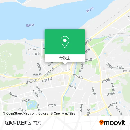 红枫科技园D区地图