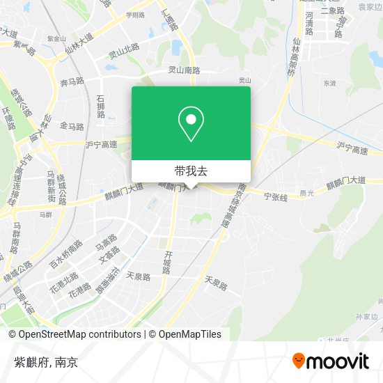 紫麒府地图