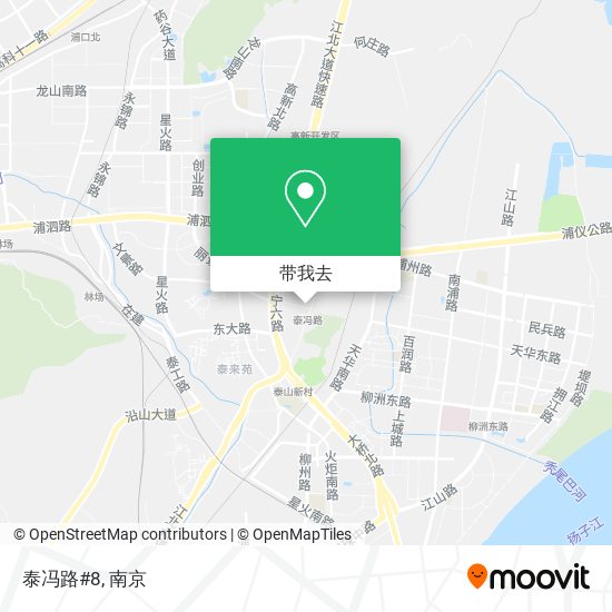 泰冯路#8地图