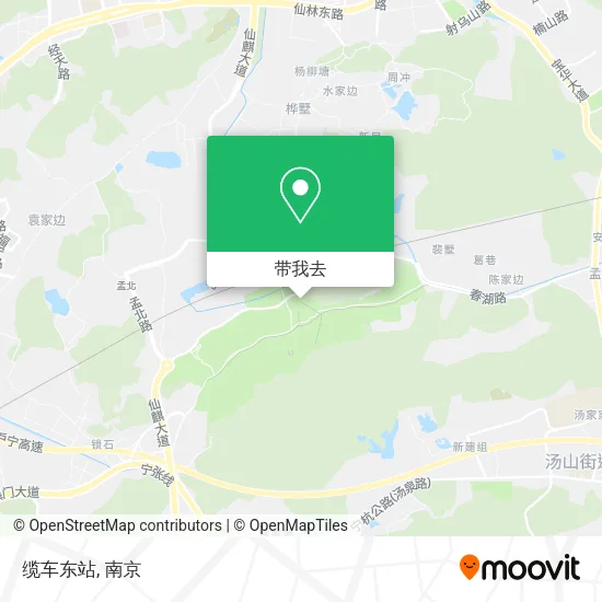 缆车东站地图