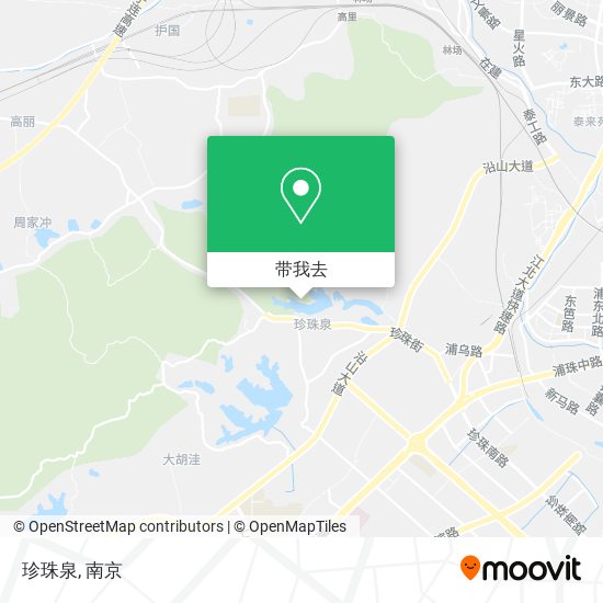 珍珠泉地图