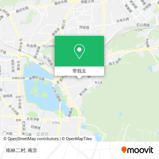南林二村地图