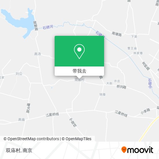 双庙村地图