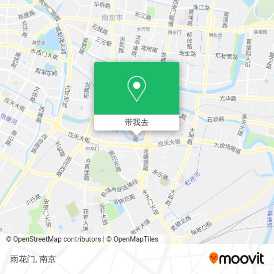 雨花门地图