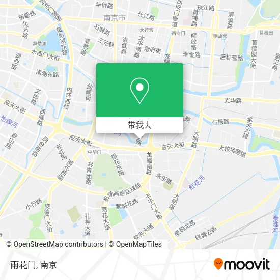 雨花门地图