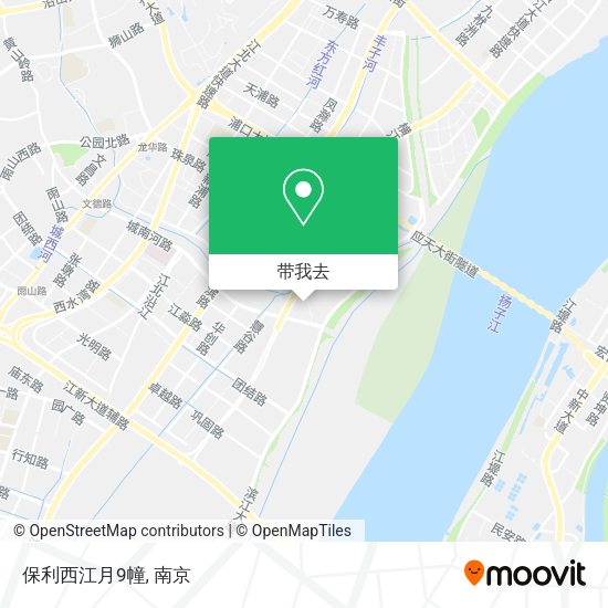 保利西江月9幢地图