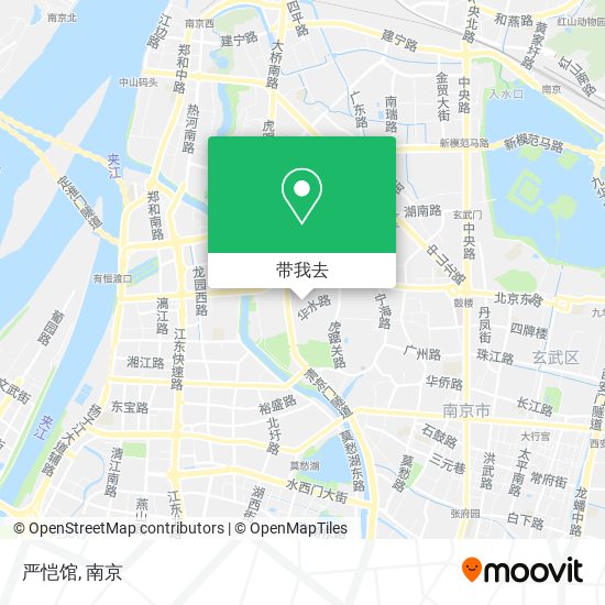严恺馆地图
