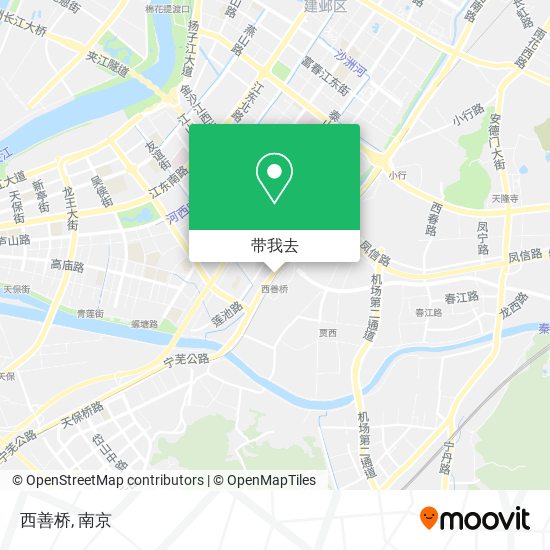 西善桥地图