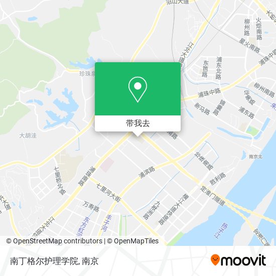 南丁格尔护理学院地图