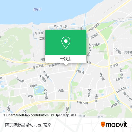 南京博源星城幼儿园地图
