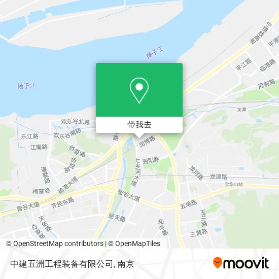 中建五洲工程装备有限公司地图