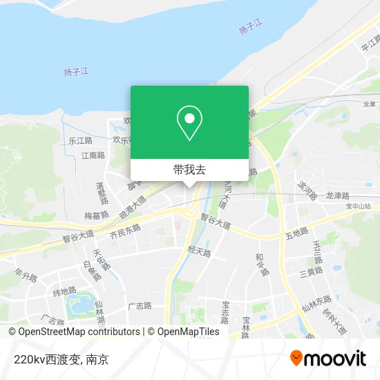 220kv西渡变地图