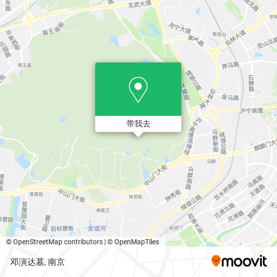 邓演达墓地图