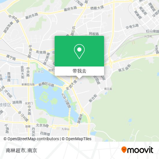 南林超市地图