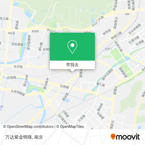 万达紫金明珠地图